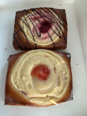 Amazing Danish pastries   at Flour of Life Bakery in Helensvale