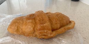 Ham and cheese croissant   at Flour of Life Bakery in Helensvale