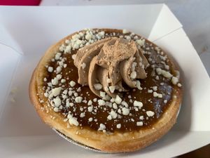 Caramel tart  at Flour of Life Bakery in Helensvale