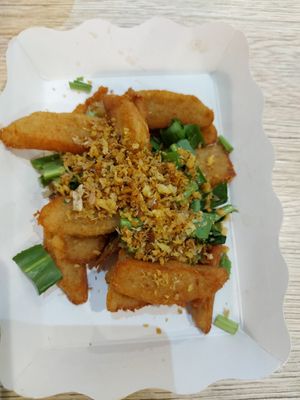Fried spicy vegan chicken #Veganuary at So​ Vegan in Bangkok