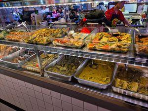 Some of today's offerings at So Vegan at So​ Vegan in Bangkok