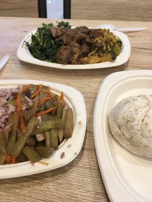 Salapao - bbq pork version  35 bath  at So​ Vegan in Bangkok