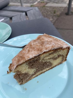 Cinnamon Bun Kuchen   at Trago in Leipzig