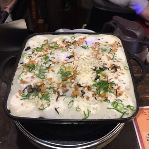 DIY tacoyaki vegan style!  at Self Takoyaki Bar IDUCO in Osaka