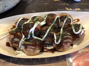VEGAN TAKOYAKI  at Self Takoyaki Bar IDUCO in Osaka