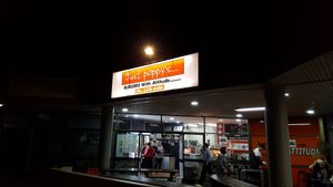 Outside at Just Poppy's in Riverhills