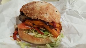 Vegan Mountain at Just Poppy's in Riverhills