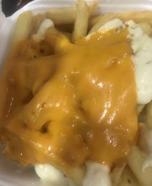 Cheesy fries  at Just Poppy's in Riverhills