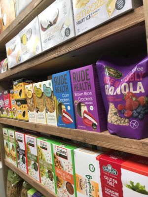 Gluten free options! at Raw in Nottingham