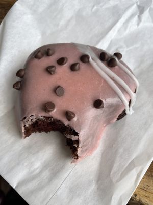 Vegan strawberry treat  at The Beet Box Cafe in Kailua