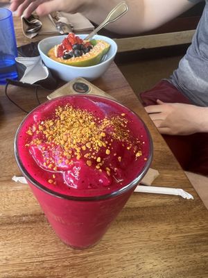  smoothie   at The Beet Box Cafe in Kailua