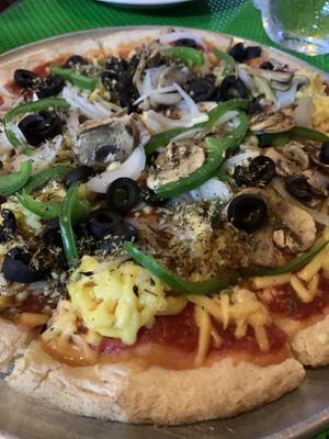 Gf and vegan   at Pizzeria Artesana in Copecito