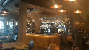 Well stocked bar at The Beech House in Beaconsfield