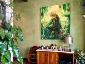 Great decor at Holiday in Portland