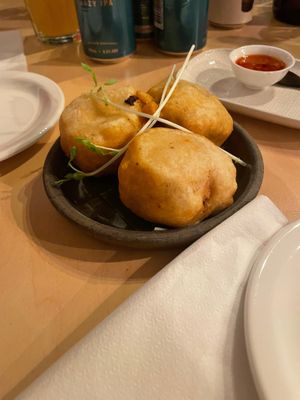 Stuffed tofu  at Yuni's Kitchen in Northcote