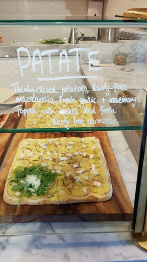 patate pizza at By GiGi in Miami