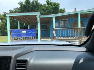 Order and pick up window. at Miguel's Beach n Baja in Dauphin Island