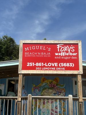   at Miguel's Beach n Baja in Dauphin Island