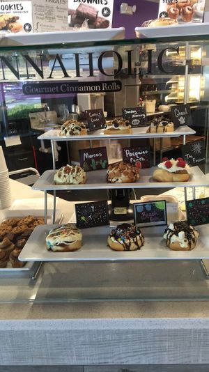 Many options for deliciousness!  at Cinnaholic in Jacksonville