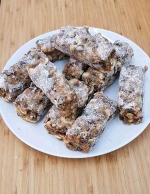 fruit and nut bars at Good Intentions in Christchurch