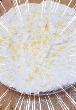 lemon cheesecake  at Good Intentions in Christchurch