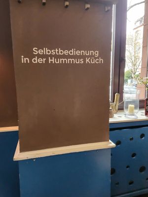  at Hummus Küch' in Frankfurt