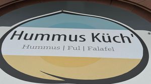   at Hummus Küch' in Frankfurt
