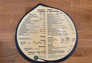   at Hummus Küch' in Frankfurt