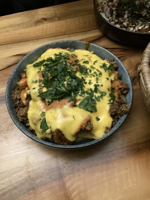   at Hummus Küch' in Frankfurt