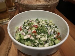   at Hummus Küch' in Frankfurt