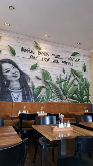  at Hummus Küch' in Frankfurt
