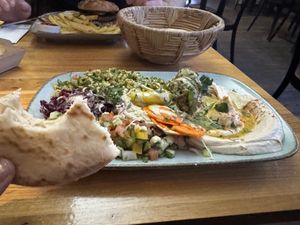 Küch Sepezial  at Hummus Küch' in Frankfurt