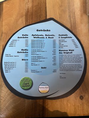   at Hummus Küch' in Frankfurt