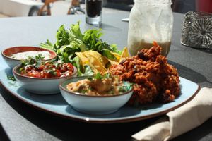 nachos at Vabiou's in Hamburg