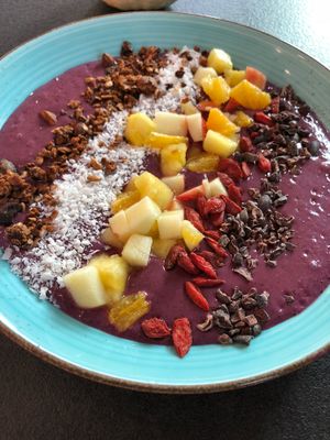 Pure purple at Vabiou's in Hamburg