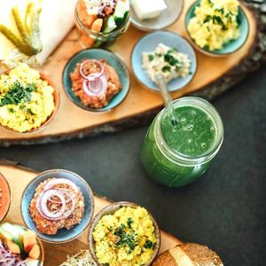 Amazing hearty breakfast  3 at Vabiou's in Hamburg