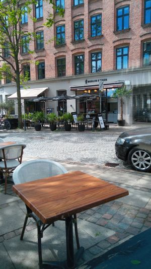  at Cafe Hoegs in Copenhagen