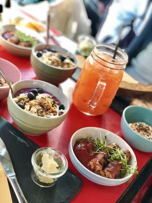 Breakfast  at Cafe Hoegs in Copenhagen