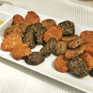 Embutido vegano at La Casa de la Montaña in Jaca