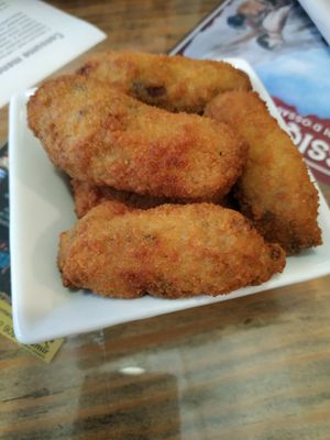 Boletus croquettes at La Casa de la Montaña in Jaca