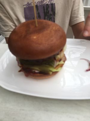 BBQ burger  at Avocado in Wolin