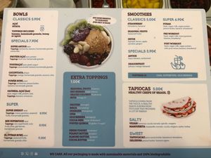 English at FitBar - Gotico in Barcelona