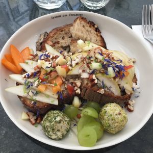 Delicious and flavorful vegan lunch! at Cuppa Cafe in Paris