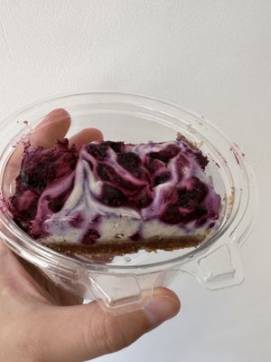 Berry cheesecake   at Jars and Bowls in Tel Aviv