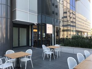 Outside
 at Jars and Bowls in Tel Aviv