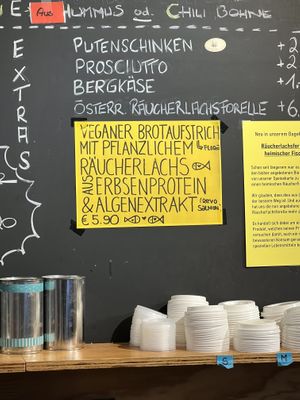 Vegan Lax Bagel  at Cafesito in Bregenz