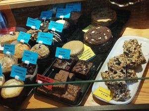 Sweets with vegan options at Cafesito in Bregenz