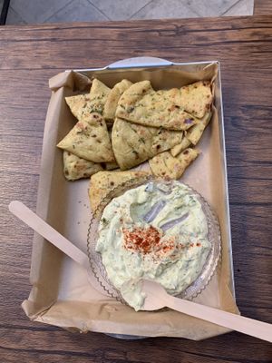 Tzatziki 🤤 at Vegan Beat in Athens