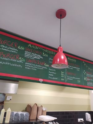 Menu 2 at Vegan Beat in Athens