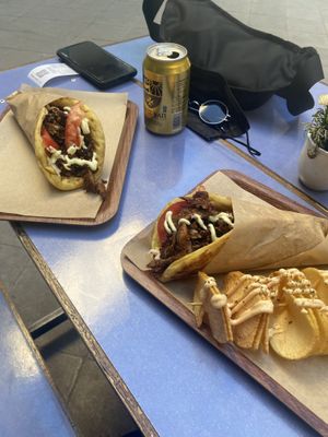 Space gyros   at Vegan Beat in Athens